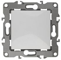 Кнопка ЭРА 12 12-1111-01 10А 250В белый