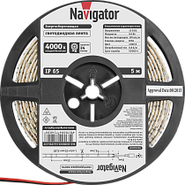 СД Лента Navigator 80 308 NLS-3528W120-9.6-IP65-12V-Pro R5 СД Лента Navigator 80 308 NLS-3528W120-9.6-IP65-12V-Pro R5