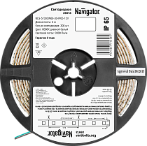 Лента светодиодная Navigator NLS-5730CW60-30-IP65-12V R5 30Вт/м уп. 5м Лента светодиодная Navigator NLS-5730CW60-30-IP65-12V R5 30Вт/м уп. 5м