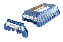 Шина "N" нулевая в изоляторе на DIN-рейку 8x12мм 8 групп инд. стикер  TDM