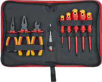 Набор инструмента ОНЛАЙТ 82 969 OHT-Ind01-H9 (диэлектрические, усиленные, 9 шт) Набор инструмента ОНЛАЙТ 82 969 OHT-Ind01-H9 (диэлектрические, усиленные, 9 шт)