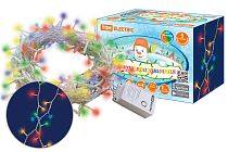 Гирлянда светодиодная СГ50M5, многоцвет., 5м, 8 режимов, 250 В,  TDM