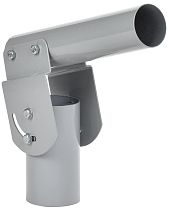 Кронштейн КР-3 D=48 L=230 на трубу регулируемый угол серый IEK