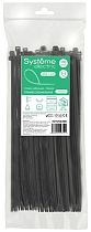 Стяжка кабельная  серии MultiSet 250х4.8 Чёрная (100шт) Systeme Electric (Schneider Electric)