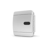 Щит встраиваемый 4 мод. IP41, непрозрачная белая дверца CVN 40-04-1 Tekfor