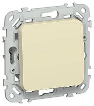 FLITE Выключатель 1-клавишный 10А ВС11-1-0-ФлН навахо IEK