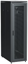 ITK LINEA N 38U 800х1000мм перфорированная передняя дверь задняя перфорированная черный IEK