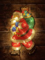 Фигуры ENIOF-08  ЭРА Фигура LED Дед Мороз, 220V, IP44 Фигуры ENIOF-08  ЭРА Фигура LED Дед Мороз, 220V, IP44