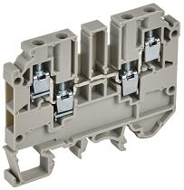 Колодка клеммная CTS-MC 4 вывода 4мм2 серая  IEK