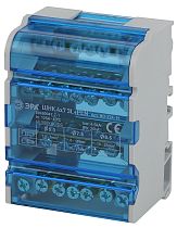 Шины на DIN-рейку ЭРА NO-224-15 в корпусе (кросс-модуль) ШНК