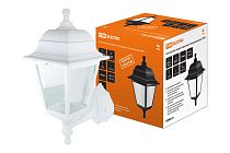 Светильник садово-парковый НБУ 04-60-001 четырехгранник, настенный, пластик, белый  TDM Светильник садово-парковый НБУ 04-60-001 четырехгранник, настенный, пластик, белый  TDM