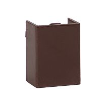 Соединитель (20х10) (4 шт) темное дерево EKF-Plast
