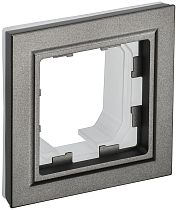 BRITE Рамка 1-местная IP44 РУ-1-БрТБ-44 темная бронза  IEK