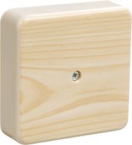 Коробка распаячная ОП 100х100х29 IP20 КМ41219-04 сосна IEK Коробка распаячная ОП 100х100х29 IP20 КМ41219-04 сосна IEK