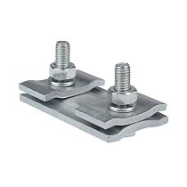 Зажим соединительный плашечный 2 болта М6 (D провода 5,5...8,6 мм) ПС-1-1 EKF PROxima