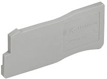 ARMAFIX Заглушка EPCX2.5-SN торцевая для клеммной колодки CX2.5-SN серая IEK