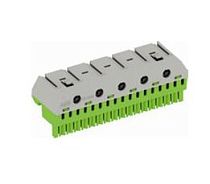 Клеммник самозажимной PE 17х4+5х25мм ZK175G 1 7.23 36.15 ABB