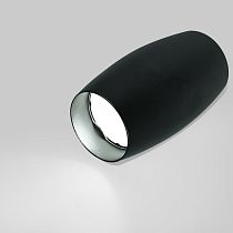 Спот GWL-GU10-M-IP20 Черный Прямой верх Бочонок