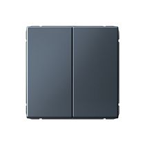 ARTGALLERY 2-клавишный ВЫКЛЮЧАТЕЛЬ КНОПОЧНЫЙ, 10АХ, механизм, быстрозажим. клем., ГРИФЕЛЬ