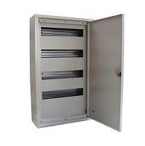 Корпус металлический встраиваемый 550х380х120, 45 модулей IP31, ЩРВ-45 DEKraft Корпус металлический встраиваемый 550х380х120, 45 модулей IP31, ЩРВ-45 DEKraft