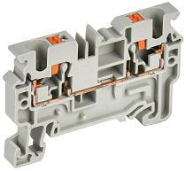 Колодка клеммная CP 4мм2 серая  IEK