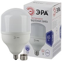 Лампа светодиодная ЭРА STD LED POWER T160-65W-6500-E27/E40 колокол холодный дневнoй свет