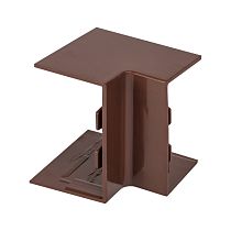 Угол внутренний (40х25) (4 шт) темное дерево EKF-Plast