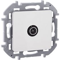 INSPIRIA Розетка TV оконечная белый