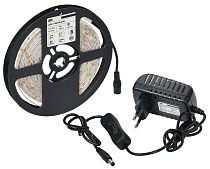 Комплект DIY (2835WW60-4,8-IP65-12В 5м + др. + выкл.)  IEK