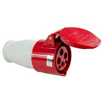 Розетка переносная TS-214 3P+PE 16А 400В IP44  ЭНЕРГИЯ