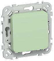 FLITE Выключатель 1-клавишный 10А ВС11-1-0-ФлФ фисташковый IEK