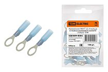 Наконечник НКИ-Т 2,5–4 кольцо в термоусаживаемой манжете (100шт)  TDM