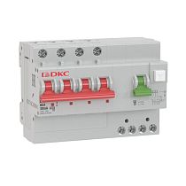 АВДТ YON MDV63 3P+N 25A C 30mA 6kA тип A DKC АВДТ YON MDV63 3P+N 25A C 30mA 6kA тип A DKC