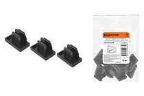 Заглушка торцевая пластиковая для шинопровода TLA-01-BL-Z, черная,  TDM