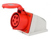 Розетка стац. 3Р+РЕ+N 16А 380В IP44 РС-103