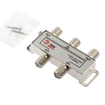 Делитель ТВ ЭРА DS-F-03х 4 под F разъём 5-1000 МГц, simple (10/200/7200) Делитель ТВ ЭРА DS-F-03х 4 под F разъём 5-1000 МГц, simple (10/200/7200)