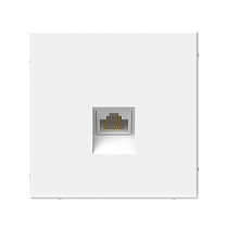 ArtGallery Белый Розетка компьютерная RJ45, кат. 6A, механизм Systeme Electric (Schneider Electric)