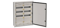 Корпус металлический TITAN 5 ЩРв-96 (2х48) 755х625х130мм IP31 серый (одна дверь)  IEK