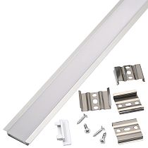 Профиль GAL-GLS-2000-6-31 (2м профиль+2м рассеиватель+ 2 заглушки +4 скобы с шурупами) Профиль GAL-GLS-2000-6-31 (2м профиль+2м рассеиватель+ 2 заглушки +4 скобы с шурупами)
