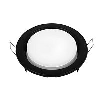 Светильник встраиваемый General GCL-GX53-H38-MA-BLACK ЧЕРНЫЙ МАТОВЫЙ 10/10