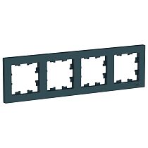AtlasDesign Изумруд Рамка 4 постовая, универсальная Systeme Electric (Schneider Electric)