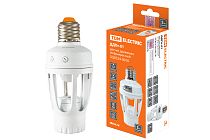 Датчики движения инфракрасные ДДПт-01 60Вт, 10-300с, 6м, 3+Лк, 120(сбоку)+360(сверху)гр IP20,  TDM