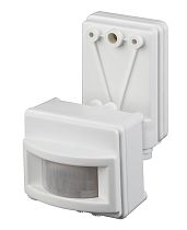 Датчик движения ЭРА MD 01 прожекторный 1200Вт, IP-44, 12м (пакет) (50/1200) Датчик движения ЭРА MD 01 прожекторный 1200Вт, IP-44, 12м (пакет) (50/1200)