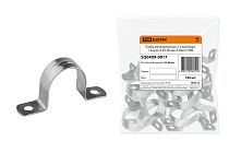 Скоба металлическая 2-х лапковая с внутр. d 25-26 мм (100шт)  TDM