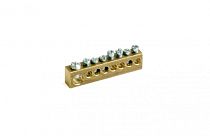 Усиленная клеммная колодка 8мод. (отв.1х9мм+7х5,4мм) DKC