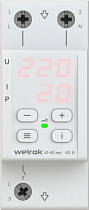 Реле напряжения c контролем тока Welrok VI-40 red Реле напряжения c контролем тока Welrok VI-40 red