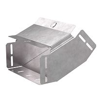 Угол вертикальный внутренний 45 градусов с крышкой Стандарт 200х100 Промрукав