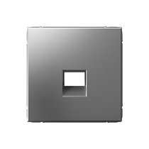 ArtGallery Сталь Накладка информационная типа Keystone Systeme Electric (Schneider Electric)