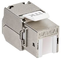 ITK Модуль Keystone Jack кат.6 STP без инструментальная заделка с пылезащитной крышкой IEK