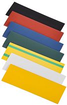 Набор трубок термоусадочных ТТУ нг-LS 20/10мм L=100мм 7 цветов (21шт/упак)  IEK